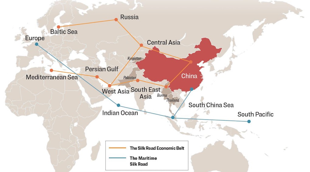 south pacific silk road
