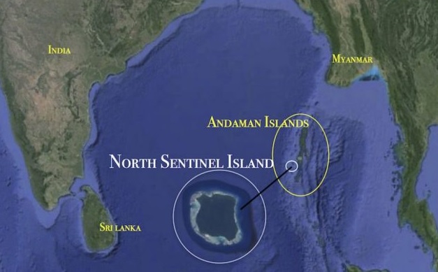 North Sentinel Island of the Andamans