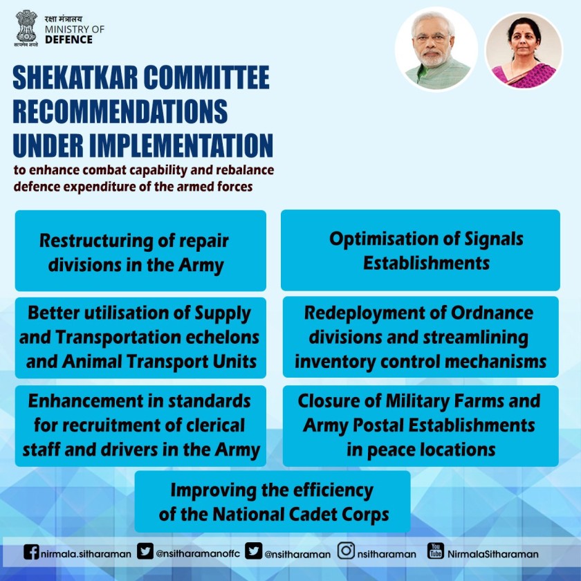 Shekatkar Committee recommendations