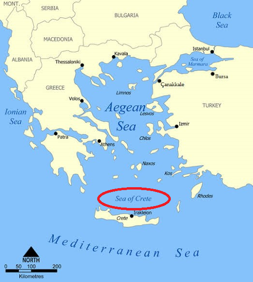 sea of crete